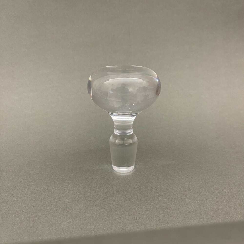 Glass‎ Stopper for Carafe Decanter Bottle 3 7/8" high